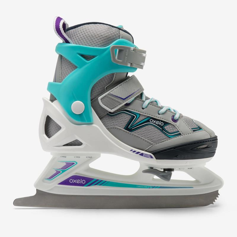 Dikamnon children ice-knife shoes skates men's adjustable ice sneakers women skates ball knife starter beginner ENR0-Taobao