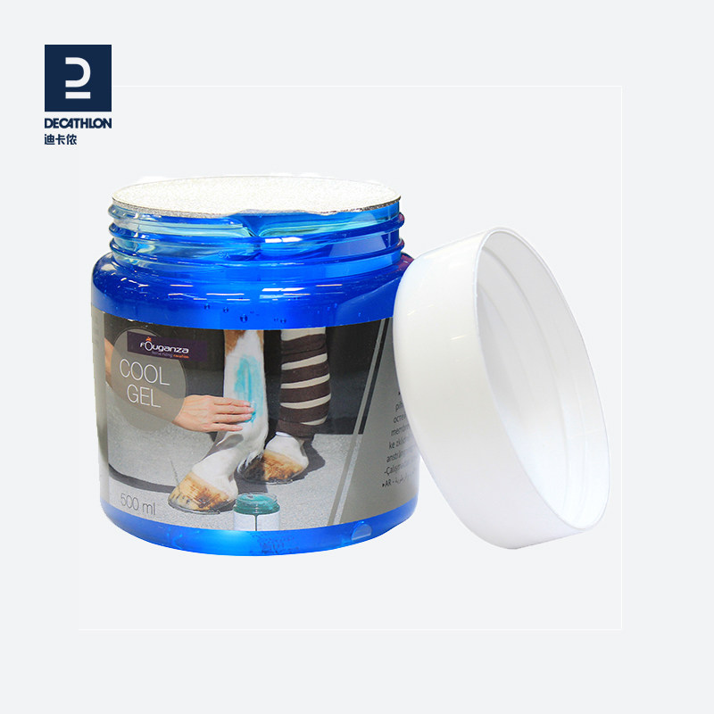 Decathlon horseshoe care equestrian sports cooling cool and comfortable soothing hoof rubber horseshoe oil IVG3