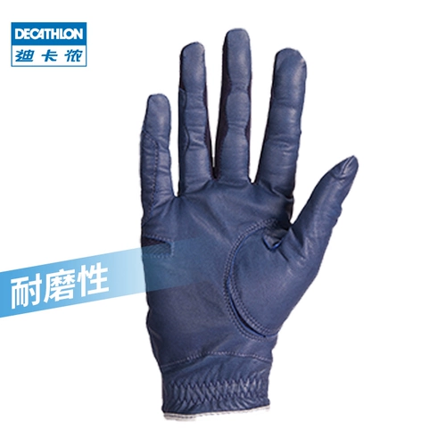 Декатлонные конные перчатки Женские кожаные овчарные кожа.