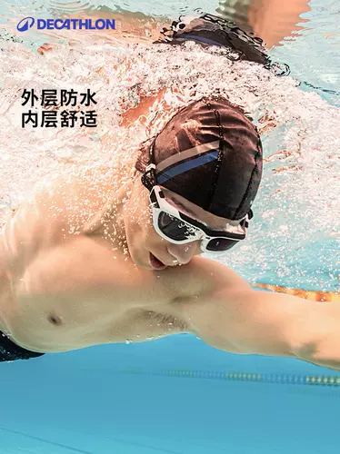 Водонепроницаемая плавательная шапочка, детская зимняя шапка для плавания