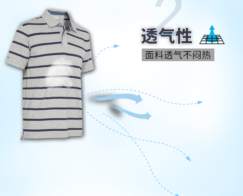 Decathlon chính thức cửa hàng flagship nam đích thực mùa hè ngắn tay ve áo T-Shirt cotton thể thao polo áo sơ mi TRIBORD áo thun polo nam cao cấp