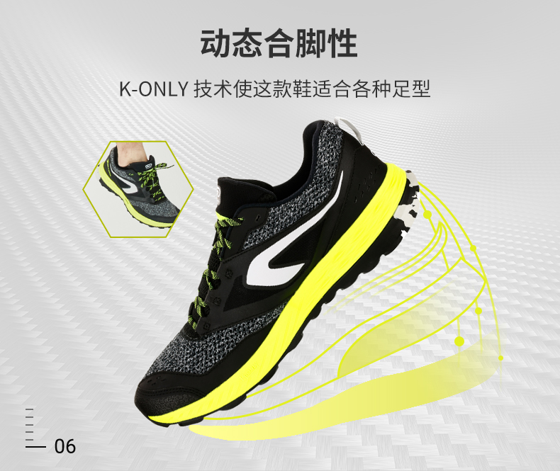 Giày chạy bộ Decathlon nam và nữ mới mùa hè thoáng khí chuyên nghiệp chống sốc giày chạy việt dã giày RUN C giày chạy bộ bitis