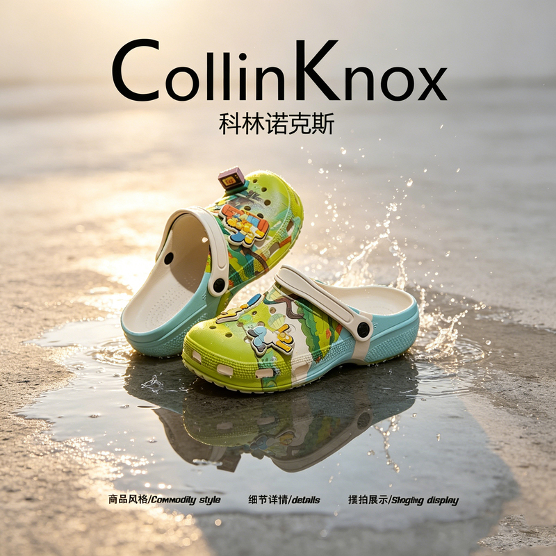 [Hot Recommendation] Collinknox 2026 Summer New Couple's Clog Shoes Simpson Trendy Cool Sandals