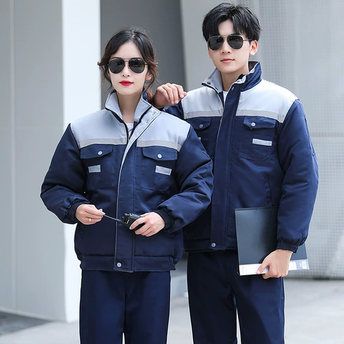 Зимний износостойкий пуховик для работы, удерживающая тепло куртка, увеличенная толщина, делается под заказ