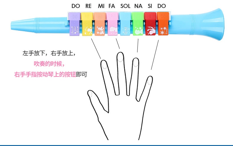 Disney trẻ em giai điệu piano cơ quan mới bắt đầu nhạc cụ bé kèn boy cô gái chơi câu đố đồ chơi đồ chơi gỗ