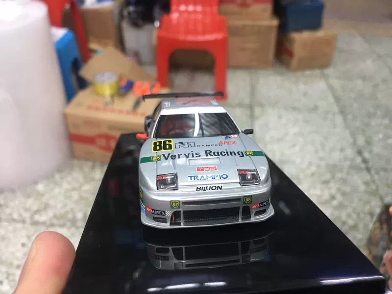 1:43 ebbro nhựa mô hình xe mô hình tĩnh Toyota Toyota AE86 mô hình ace