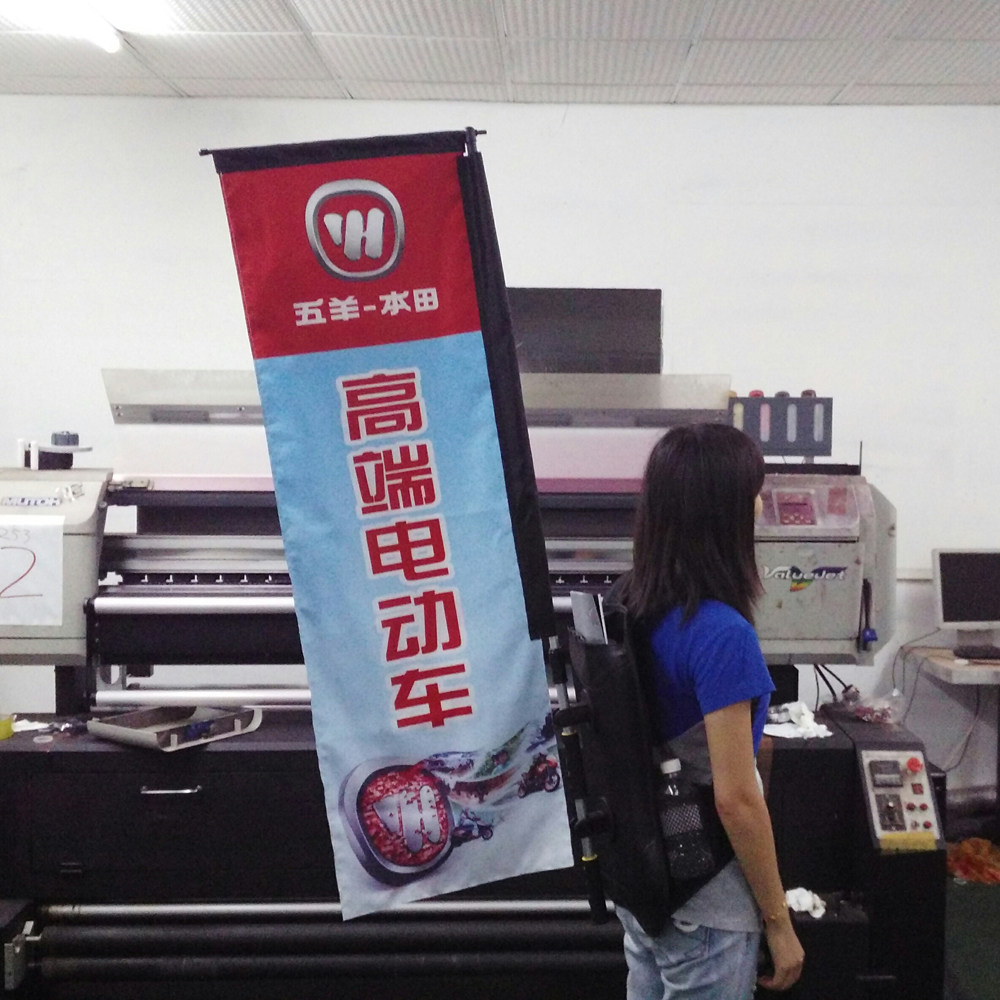 Backpack advertising flag flag face backpack chess pole outdoor advertising flag backpack knife flag factory promotion