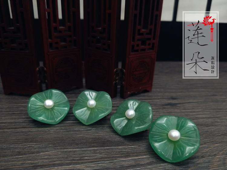 Hoa sen ban đầu [Qing He Ji] bọ cạp khóa khăn choàng trâm cài khóa retro hoa văn Hanfu cheongsam cổ lắp ráp pin - Trâm cài huy hiệu cài áo dễ thương