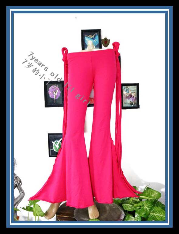 Belly dance tribal pants 2021 spring summer new products elastic cotton hanging with sharp corner horn pants-Taobao