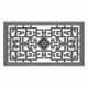 Hollow window pattern brick carving antique Chinese fan-shaped relief ancient courtyard courtyard background wall fence octagonal cement flower window