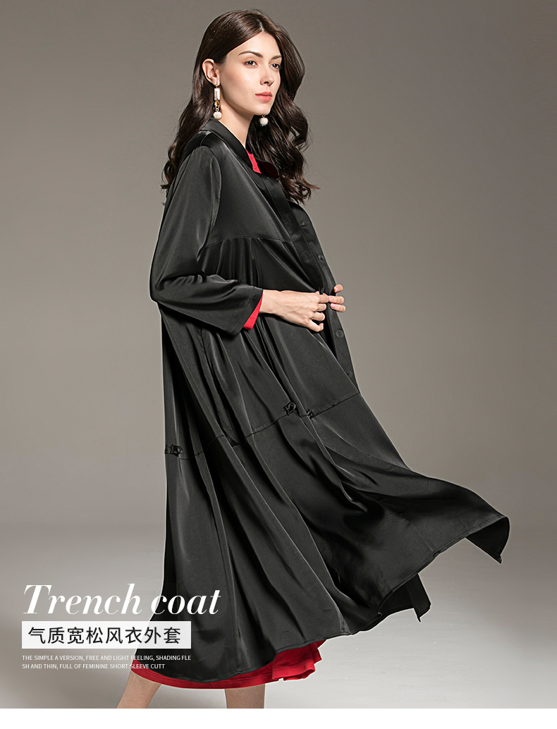 Trench pour femme en Polyester en Polyester - Ref 3226620 Image 7