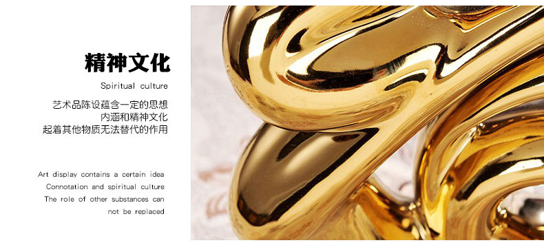 Modern ceramic arts and crafts creative Jin Fu furnishing articles wedding gift for the sitting room TV ark, small ornament household act the role ofing is tasted
