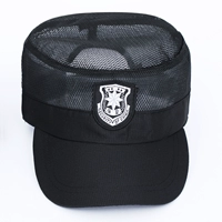 (Прошитый вариант) Цельносетчатая черная быстросохнущая шапка.