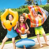 Intex, плавательный круг, яхта для мальчиков и девочек, спасательный жилет, 1-3-6 лет