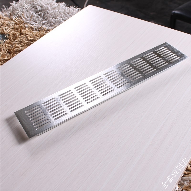 Aluminum alloy universal wheel recommended wardrobe door lock original tie plate space aluminum hole aluminum plate