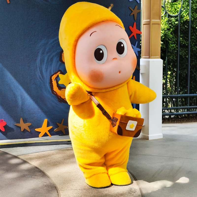 Inflatable Star Man Cartoon Mascot Costume Cosplay Headgear Performance Stage Props Walking Photo Prop Costume