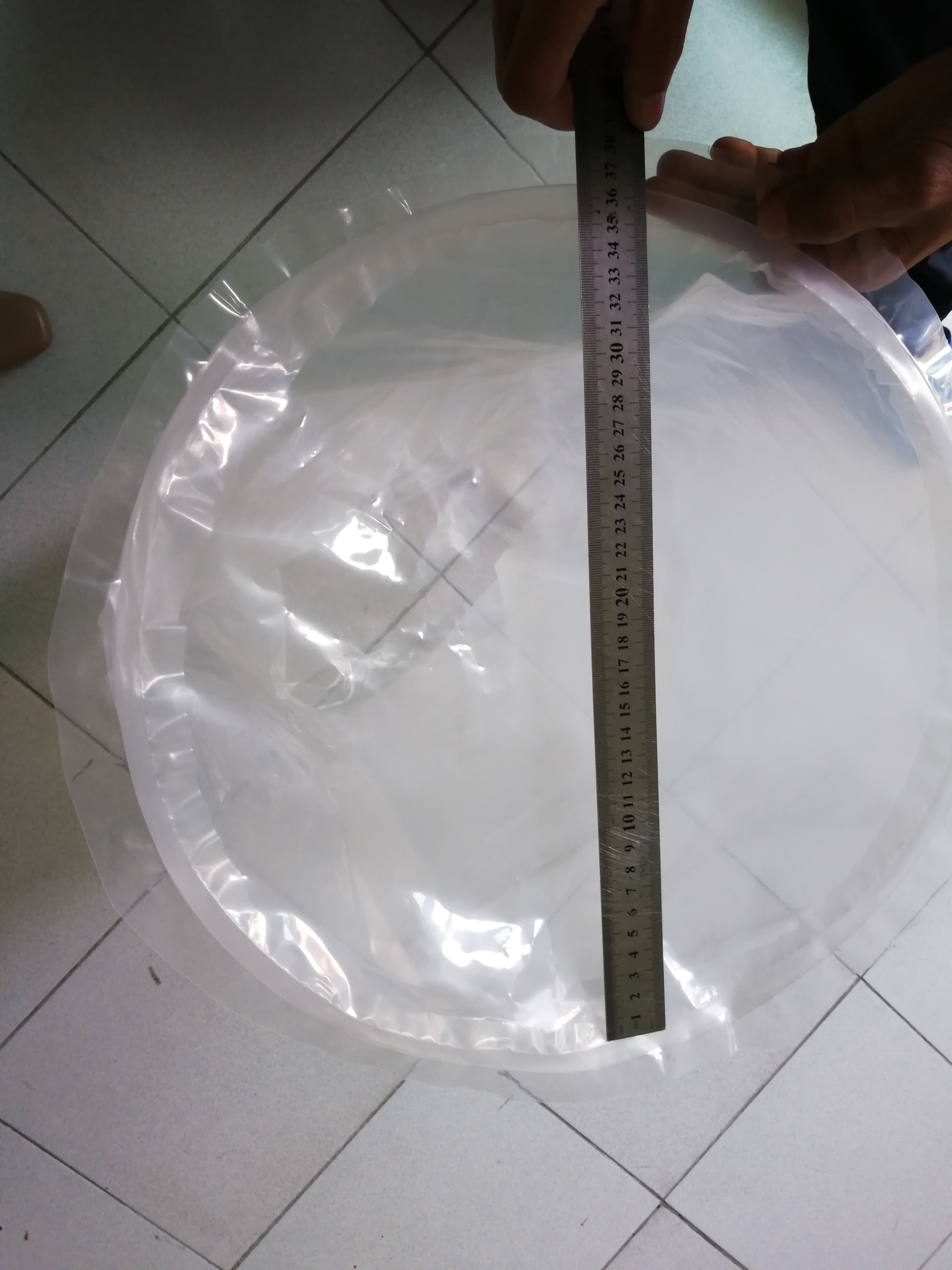 PE round bottom bag drum plastic bag chemical barrel bag liquid bag large iron drum lined packaging bag can be customized