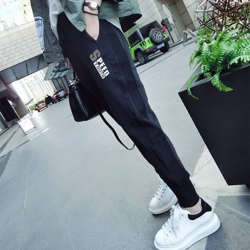 Sports Pants Women Pants Spring Autumn winter loose bunches Harun pants Garching casual thick cotton pants 2021 new wee pants