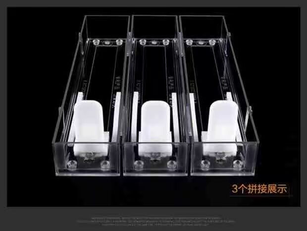 Thuốc lá đẩy giá thuốc lá kệ thuốc lá tự động hiển thị tủ cánh quạt hiển thị hộp siêu thị kệ khói đẩy