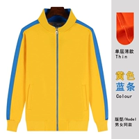 Желтые синие полоски (однослойная тонкая модель)