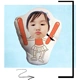 Để bản đồ gối tùy chỉnh hình thú cưng hình ảnh đệm DIY phim hoạt hình dễ thương hình người avatar gối sofa Chăn văn phòng Canifa