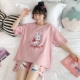 Кролик с короткими рукавами A1-Pink Canton