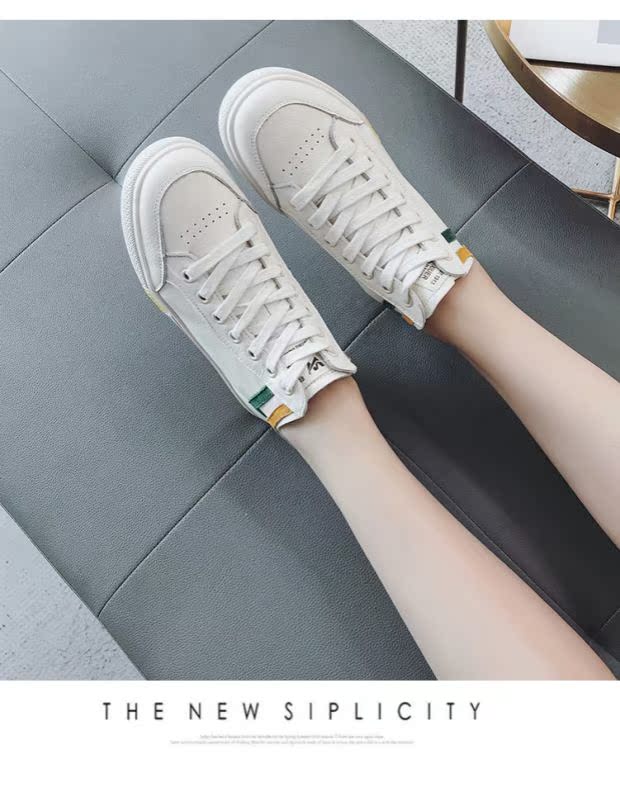 Màu miệng V phù hợp với bề mặt da mềm mại ở trên cao để giúp đôi giày trắng nữ nhỏ bé 2019 hè và thu mới - Giày cao gót giay bitis nữ