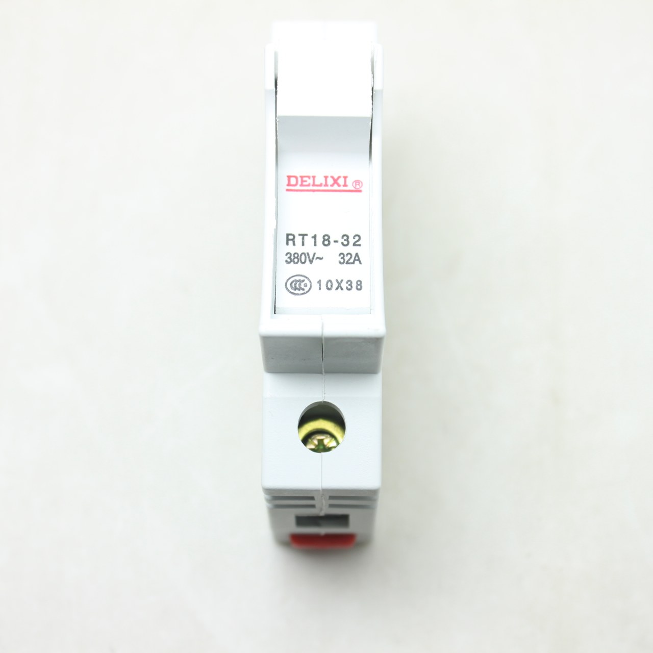 Delixi Fuse Base Cylindrical Cap Fuse Seat RT18 - 32 1P without lamp without melting core