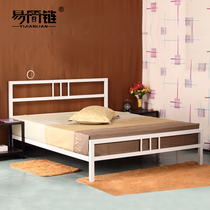 European-style iron bed iron bed bed idyllic Princess double bed single bed bed iron bed 1 5 1 8 steel frame bed