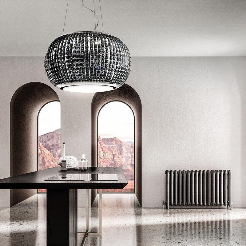 Italian import elica Erica Erica Interstellar 65cm hoisting inner-cycle mid-island range hood