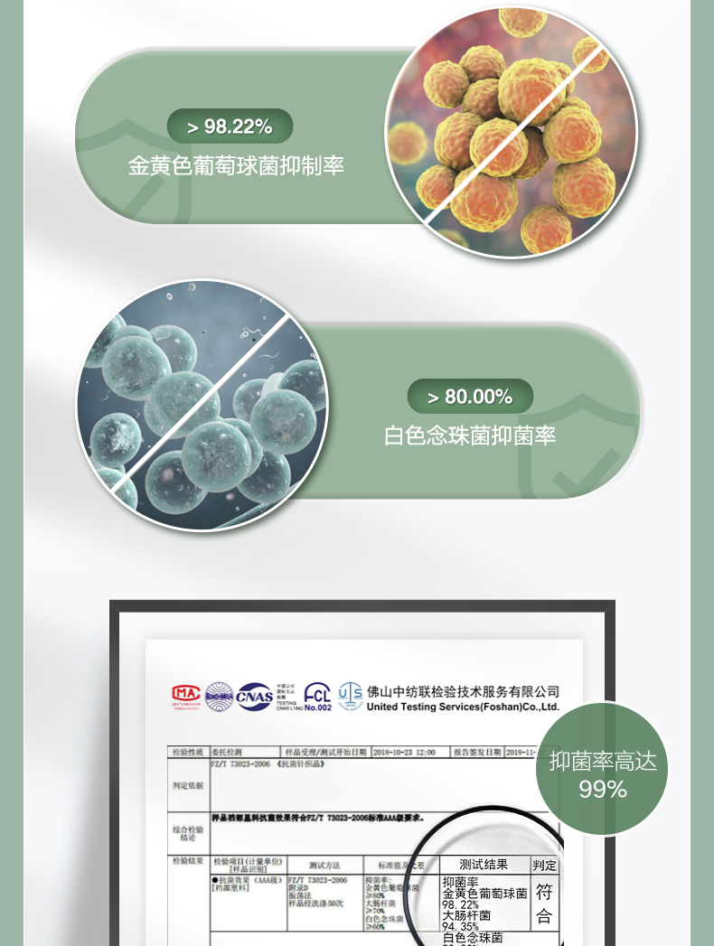 慕百合 抗菌石墨烯纯棉裆内裤 4条 图7