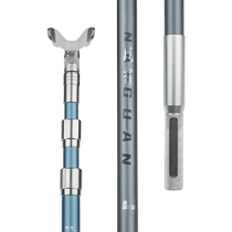 Naiguan fort bracket ultra-light and ultra-hard carbon fishing rod rack fishing chair fishing box large platform fishing hand rod ground rack rod