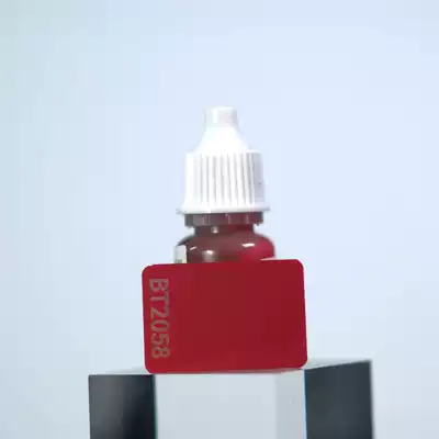 BT2058 Hand-painted matte thick crimson SMC mainland water-based paint