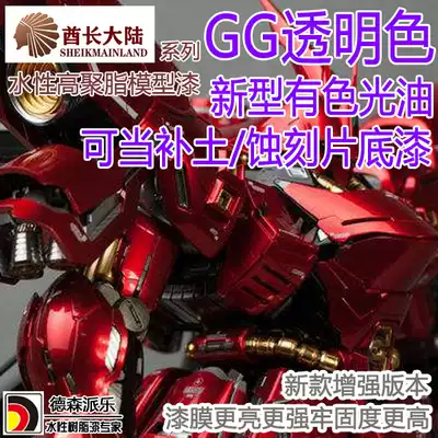 GG902 high-gloss transparent paint SM Sheikh Continental model paint