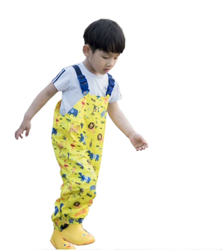 Детские штаны, водонепроницаемый дождевик подходит для мужчин и женщин для раннего возраста