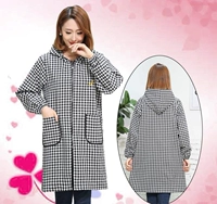 Черно -белая сетка со шляпой (большой размер JA