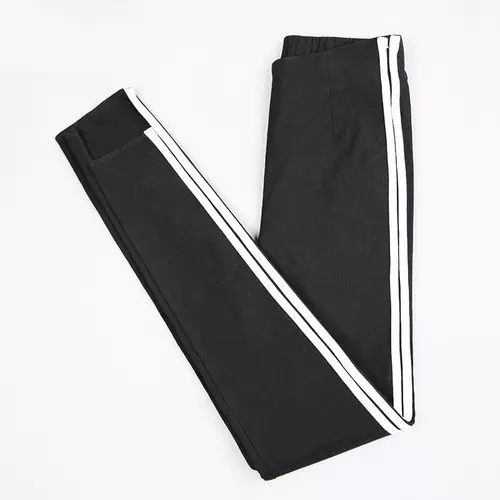 Леггинсы, эластичные штаны, высокая талия, в обтяжку