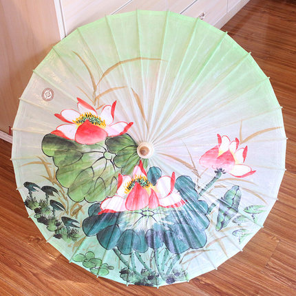 毕六福油纸伞 手绘伞绘画伞 中国风古代礼品伞