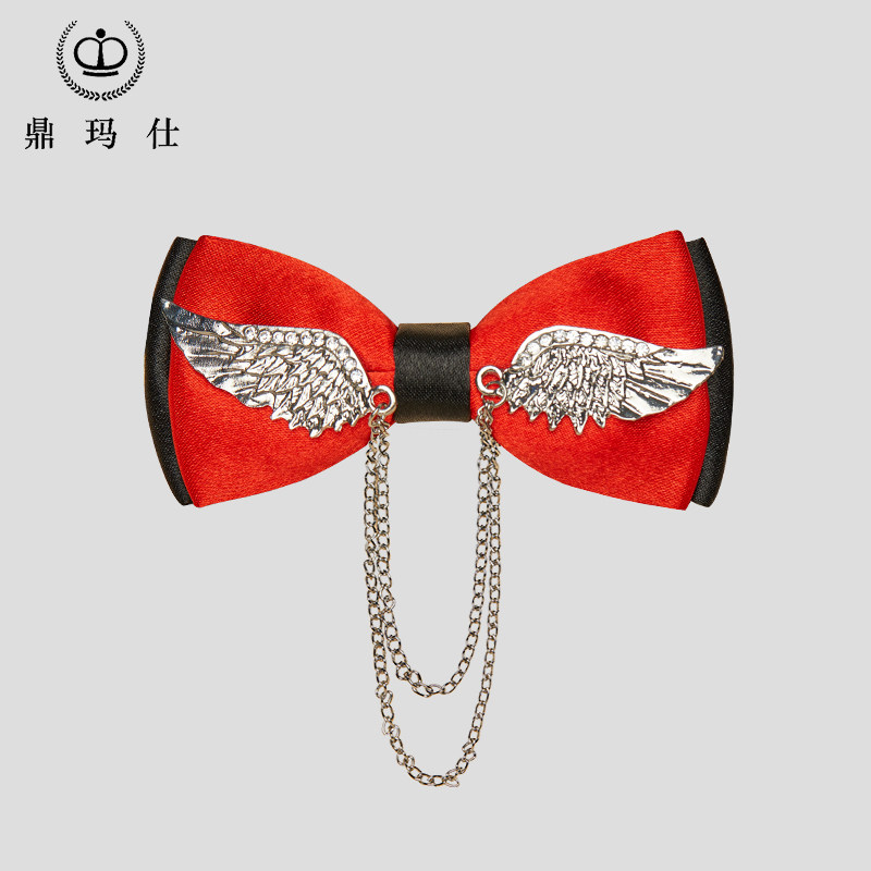 Ding Mashi boys and girls wedding catwalk piano performance matching accessories children's suits new bow tie accessories