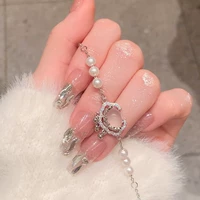 Защитный амулет, платиновый браслет, серебро 925 пробы