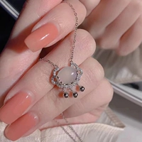 S925 Серебро [Ping Маленькая замок платина] может поставить грудное молоко/плодное сочетание волос.