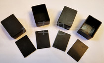 Plastic shell shell module box instrument shell black DIY shell size 36*26*16mm