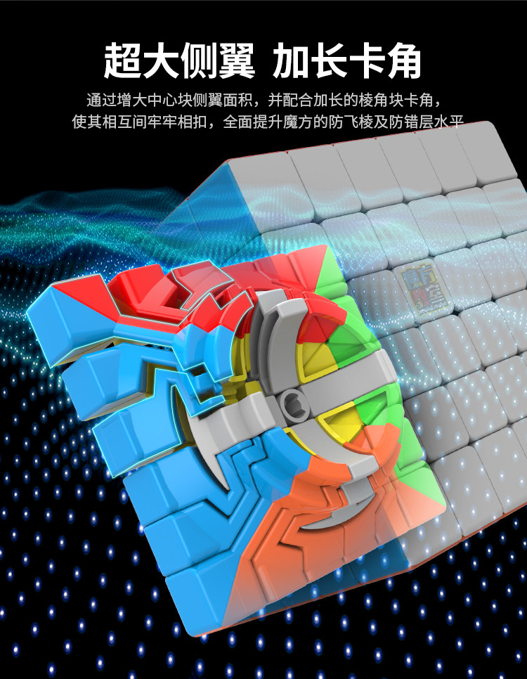 Кубик Рубика 魔方小站 魔域文化魔方教室魅龙4567四五六七阶魔方初学进阶者 Magic culture