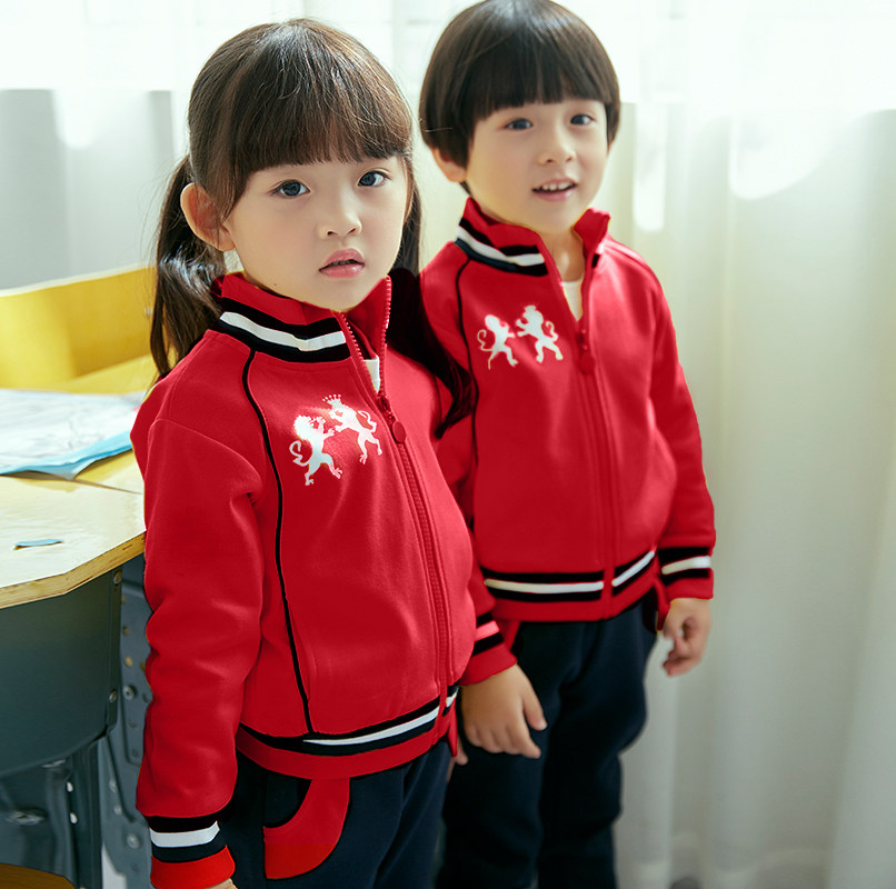 Kindergarten Garden Clothing Spring Autumn Clothing New Inlun Wind Elementary School Uniforms Fall College Children's School Uniform Suit Customized