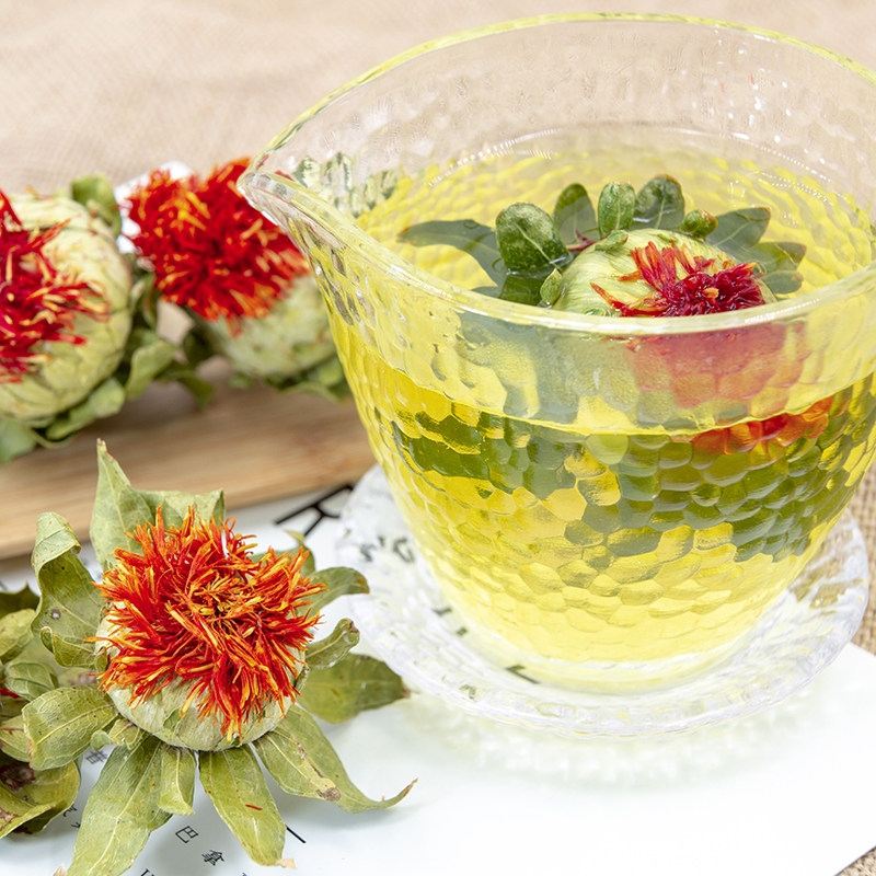 Xinjiang specialty Pamir Plateau safflower original Duota County The whole safflower Xinjiang safflower origin is straight