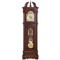 欧式机械落地钟立式中式复古钟表客厅北极星机芯美式别墅座钟