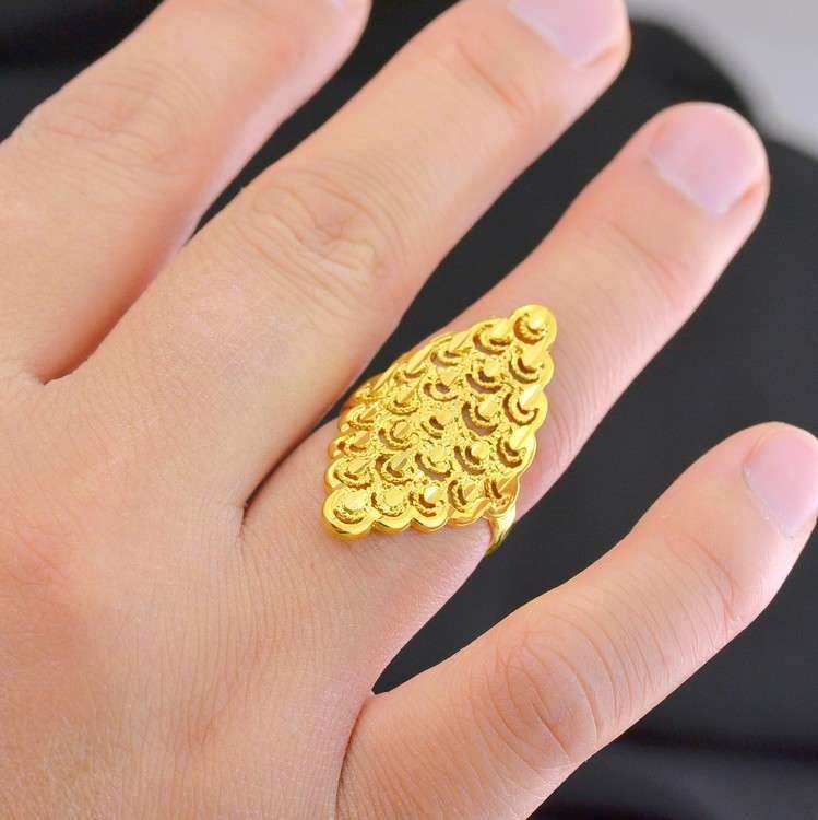 Bague Femme OTHER   en Alliage argent plaque plaque or - Ref 3086641 Image 24