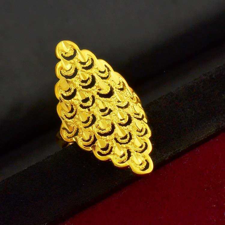 Bague Femme OTHER   en Alliage argent plaque plaque or - Ref 3086641 Image 25