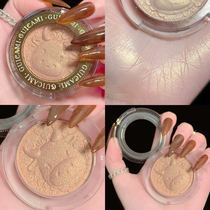 Limited Limited Bull year Champagne gold high light powder Cosmetic Brightening Solid Ginger Diamond Face bright complexion Pink