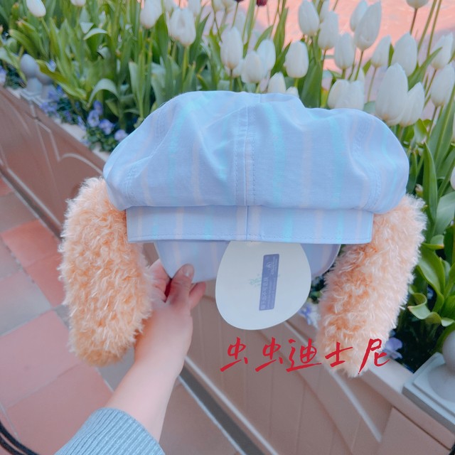 Shanghai Disney Domestic Purchasing Agent 2025 Spring Kiki and Doo Cartoon Newsboy Hat